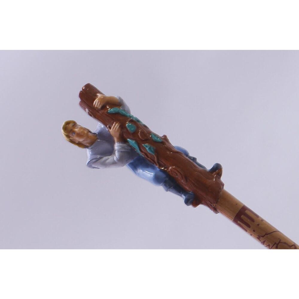 Pocahontas, Pencil with Captain John Smith Topper, Disney, Applause, Writing,